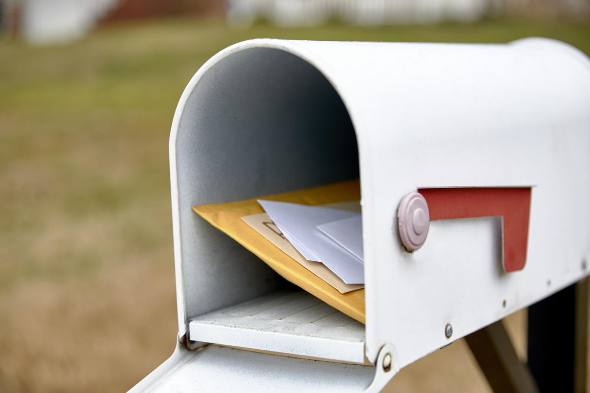 an open mailbox represents slow USPS service for direct mail campaigns